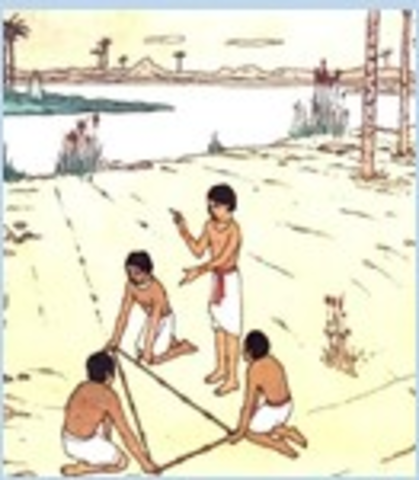 Egipcios y pirámides