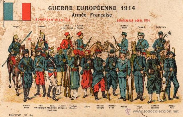 La guerra europea de 1914.