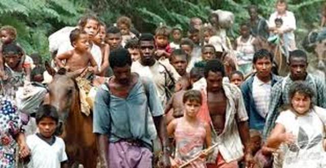 Narcotrafico y el desplazamiento