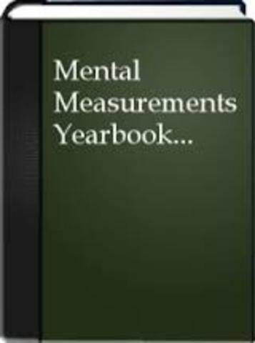 "The Mental Measurements Yearbook"