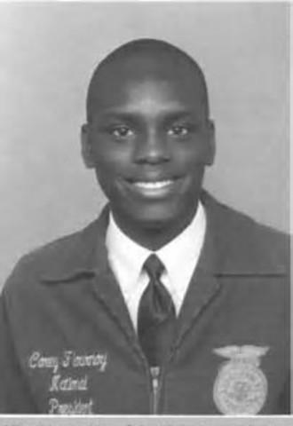 first African-American to be elected national FFA president