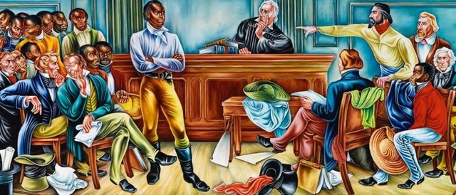 El juicio de La Amistad, New Haven, Connecticut.