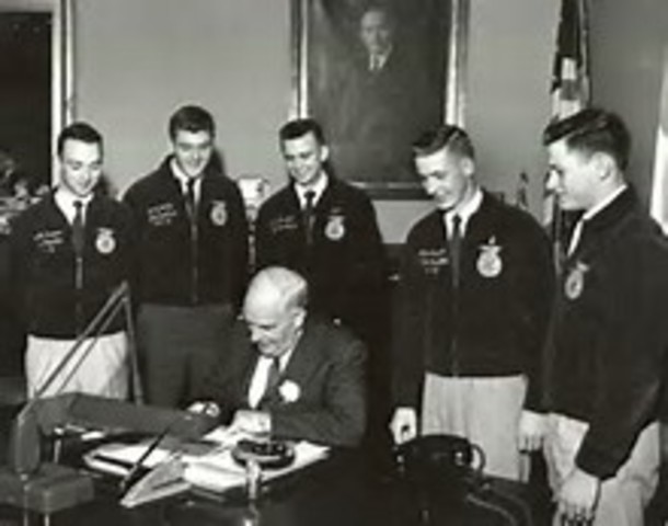 On Aug. 30, President Harry S. Truman signed the bill, and it became Public Law 81-740.