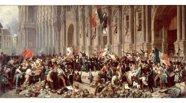 El fracaso de las revoluciones democráticas en Europa desencadena un aumento de la inmigración a los Estados Unidos.