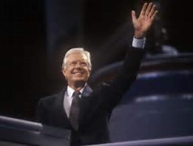 President Jimmy Carter addressed the 51st National FFA Convention.