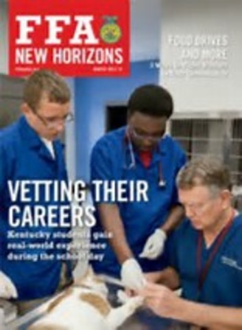 The National Future Farmer magazine changed its name to FFA New Horizons.