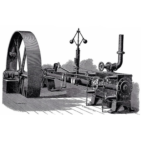 First steam powered mill