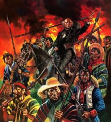 Hidalgo inicia la Independencia de México