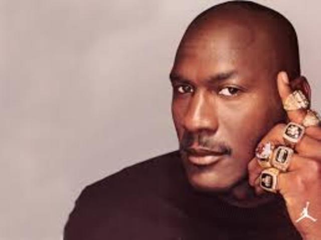 Michael Jordan escolhido no draft