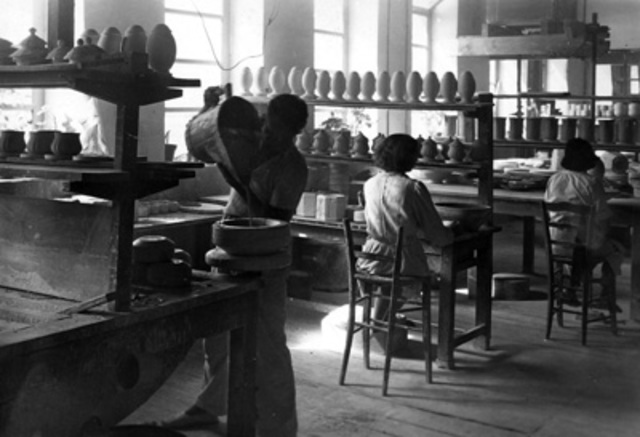 Operários contentes