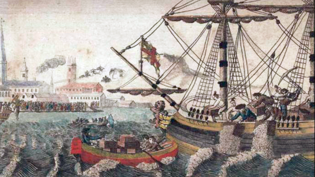 The Boston Tea Party