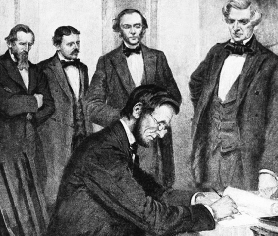 The Emancipation Proclamation was Signed