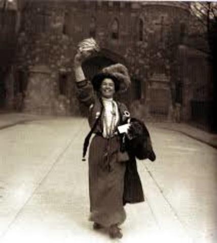 The jailed suffragists are released; President Wilson declares support for suffrage; Suffrage Amendment passes the U.S. House.