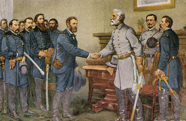 Surrender at Appomattox Courthouse