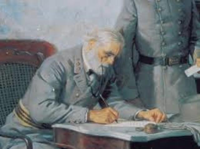 Surrender at Appomattox Courthouse