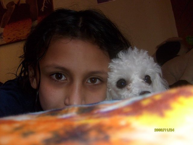 My first little dog "Nala"