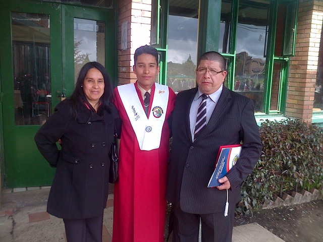 I finished the school