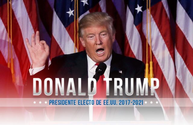 Donal Trump Presidente de E.E.U.U