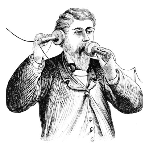 The First Call on the Telephone