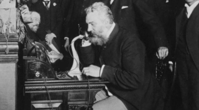 The invention of the telegraph