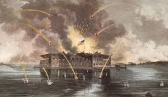 The Firing on Fort Sumter