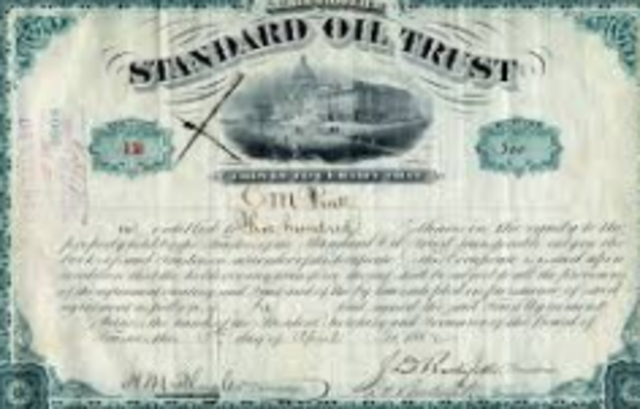 The organization of the standard oil trust