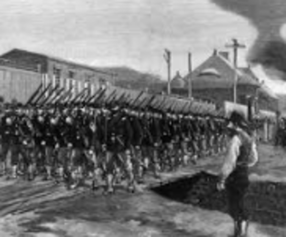 The pullman and the homestead strikes