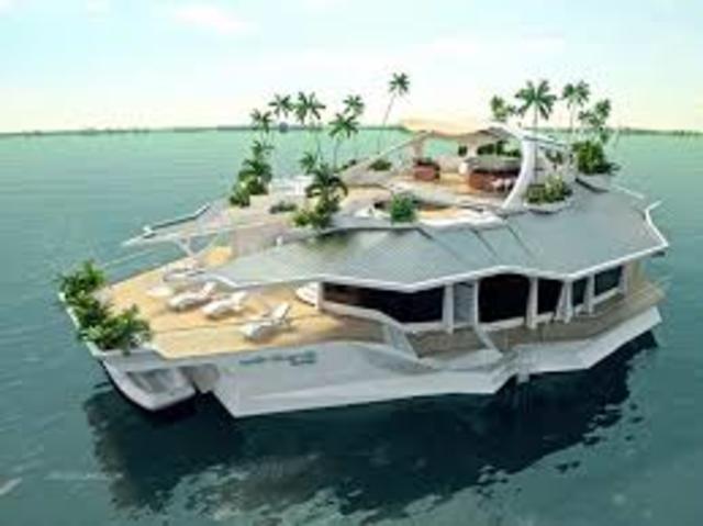 Floating island