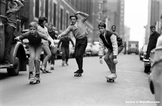 the start of skateboarding