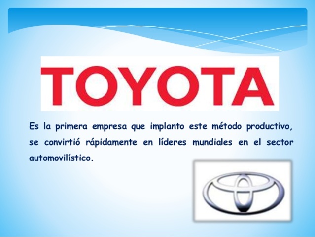 Metodo Justo a Tiempo (JIT)