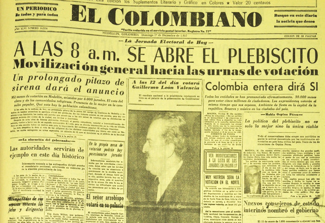 plebiscito de 1957