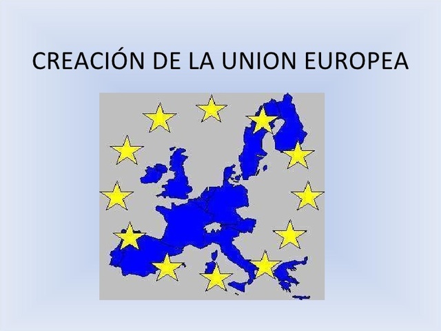 nace la Unión Europea