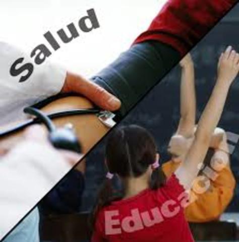 Se dictan normas y disposiciones para organizar la prestación del servicio de la educación y la salud