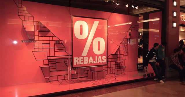 You offer in the shop windows