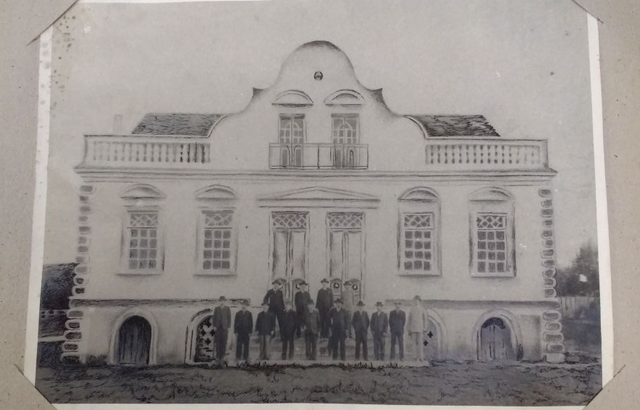 Construção da prefeitura (antiga)