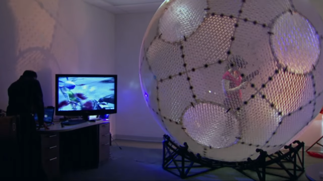 Virtual reality in movement