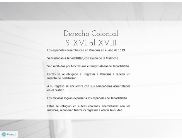 Derecho colonial