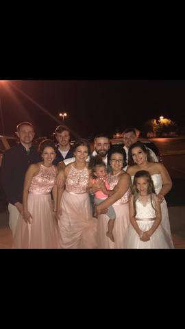 My sister Brittney's wedding