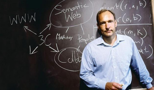 Tim Berners Lee, crea la Word Wide Web.
