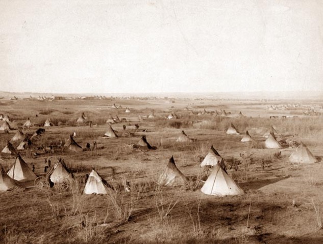 Native Americans Confined to Reservations