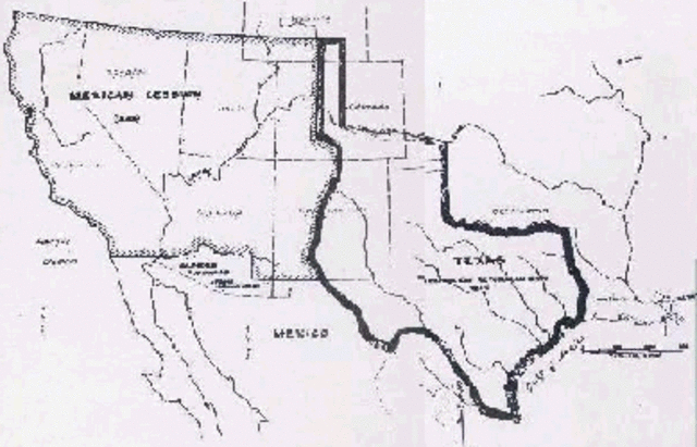 Separación de Texas de México