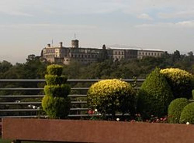 Inauguración del Castillo de Chapultepec.