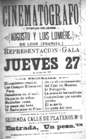 Llega el cine a México