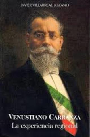 Termina la presidencia de Carranza