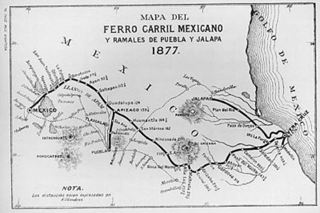 Se inaugura primera línea del ferrocarril