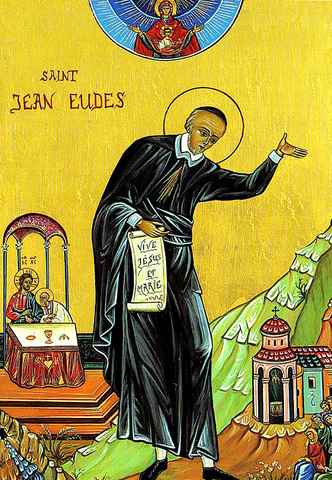 San Juan Eudes, entra al oratorio, fundado por el cardenal Pedro de Berulle