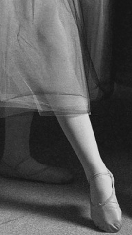The creation of tutus and ballet slippers