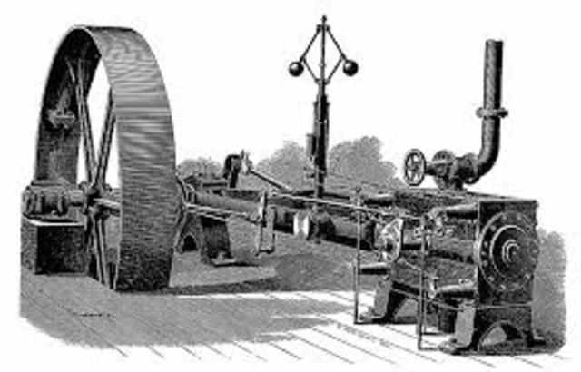 The first steam powered mill