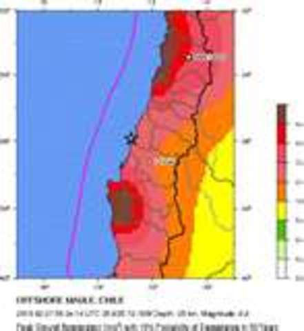 Offshore Maule, Chile/largest