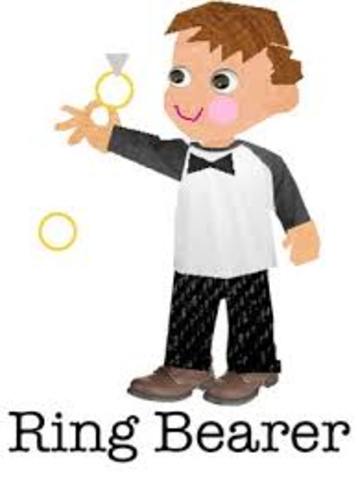 Ring Bearer at my Cousin's wedding